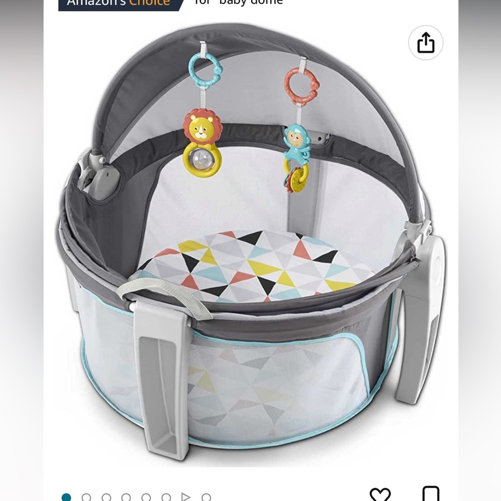 BRAND NEW fisher price on to go dome